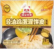 粮全其美轻油鸡蛋灌饼皮90g20片装