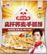 粮全其美高纤荞麦手抓饼60g10片装*2袋