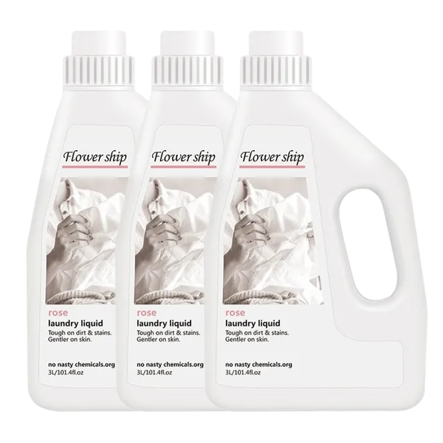 花卉诗/Flower ship玫瑰植物香氛洗衣液3L*3瓶