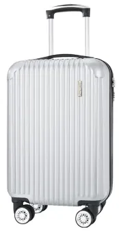 WRC经典竖纹20寸亮面拉杆登机箱W-J80888