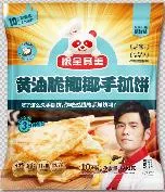 粮全其美黄油脆椰椰手抓饼60g10片装*2袋