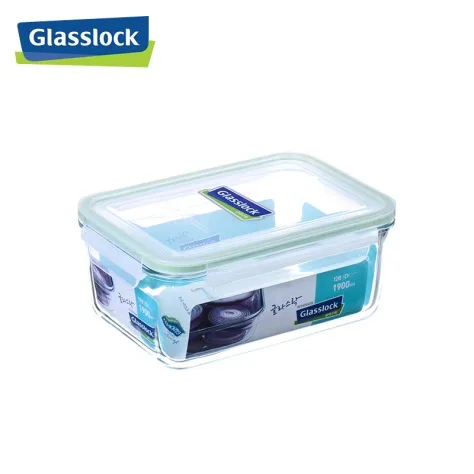 Glasslock韩国钢化玻璃保鲜盒1900ml MCRB-190