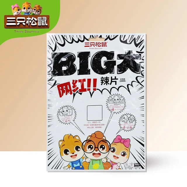 三只松鼠BIG大辣片68g