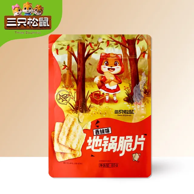 三只松鼠地锅脆片85g