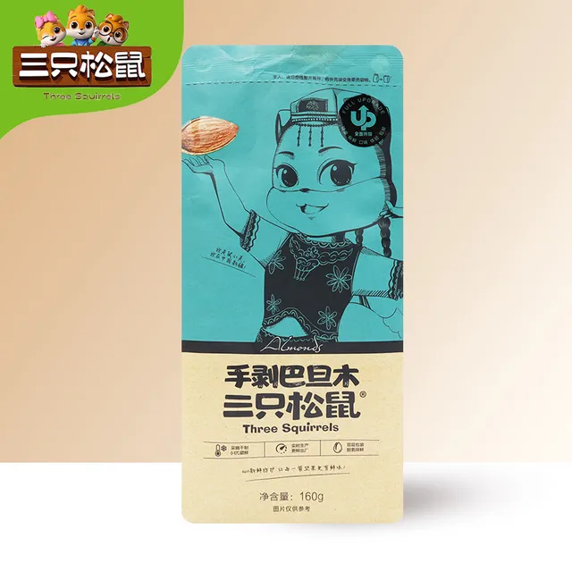 三只松鼠巴旦木160g