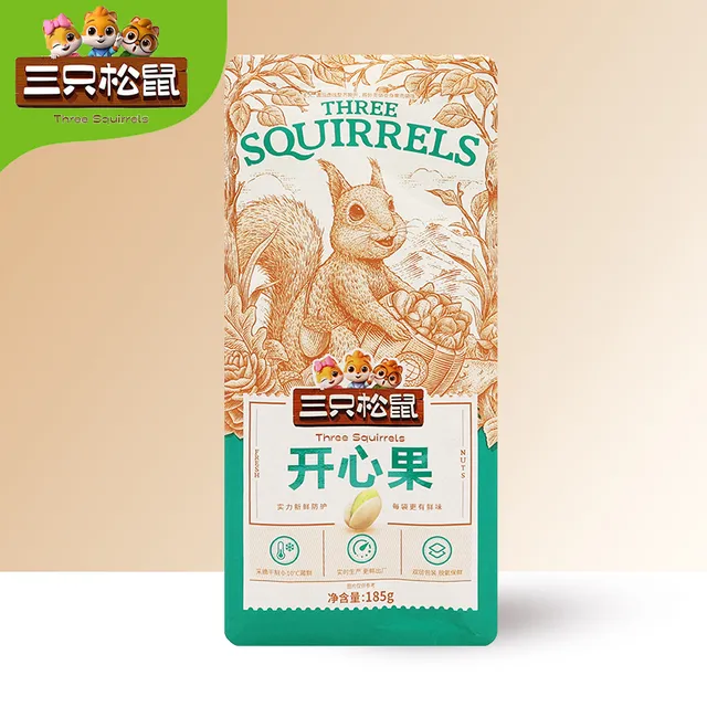 三只松鼠开心果185g