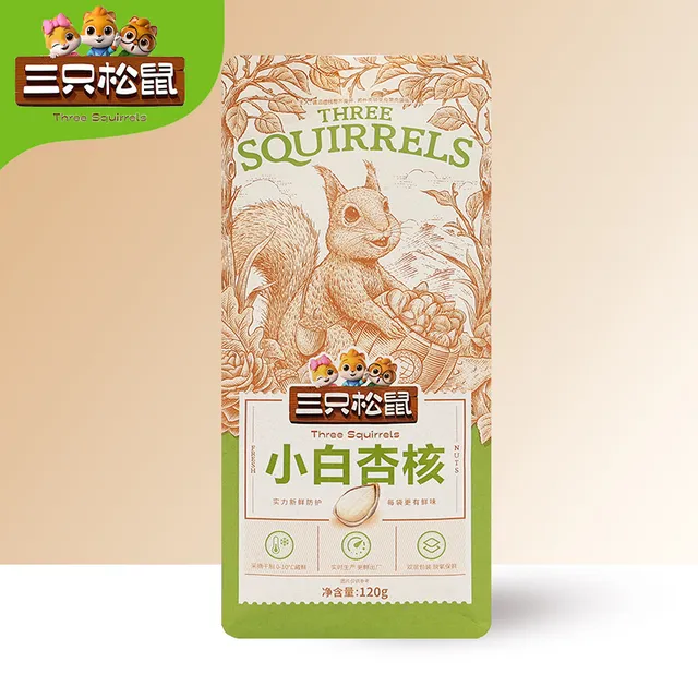 三只松鼠小白杏120g