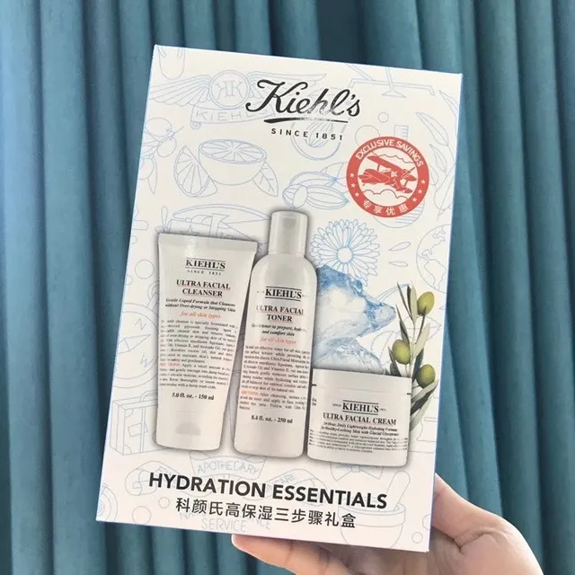 科颜氏高保湿三件套 规格:高保湿洗面奶150ml+高保湿水250ml+高保湿面霜125ml