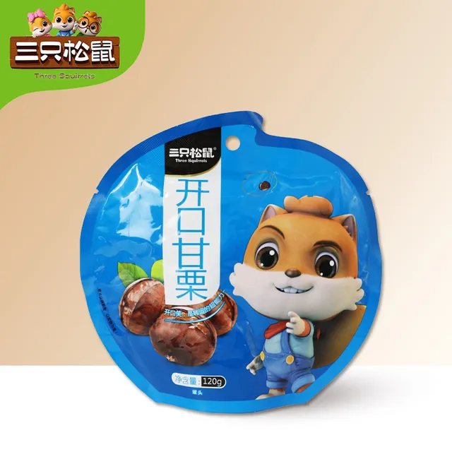 三只松鼠能栗开口板栗120g