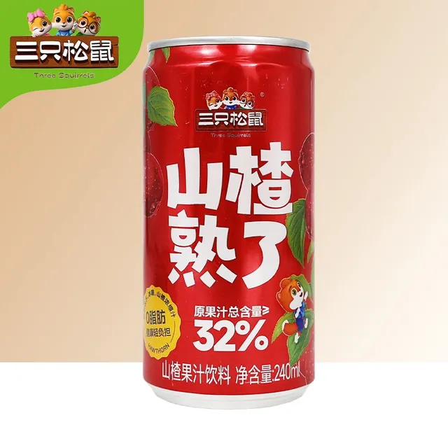 三只松鼠山楂汁240ml