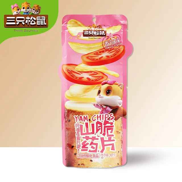 三只松鼠番茄味山药脆片60g