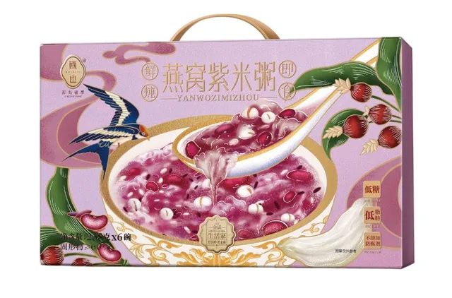 圃也燕窝紫米粥1548g