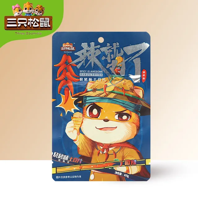 三只松鼠土豆片100g