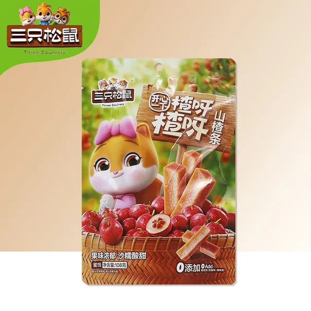 三只松鼠山楂条108g