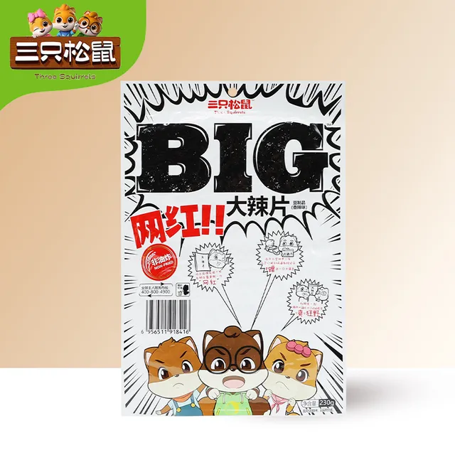 三只松鼠BIG大辣片230g