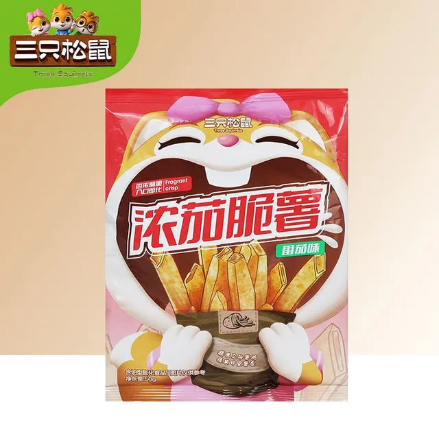 三只松鼠浓茄脆薯条50g