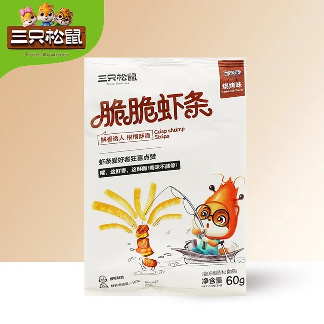 三只松鼠虾条60g