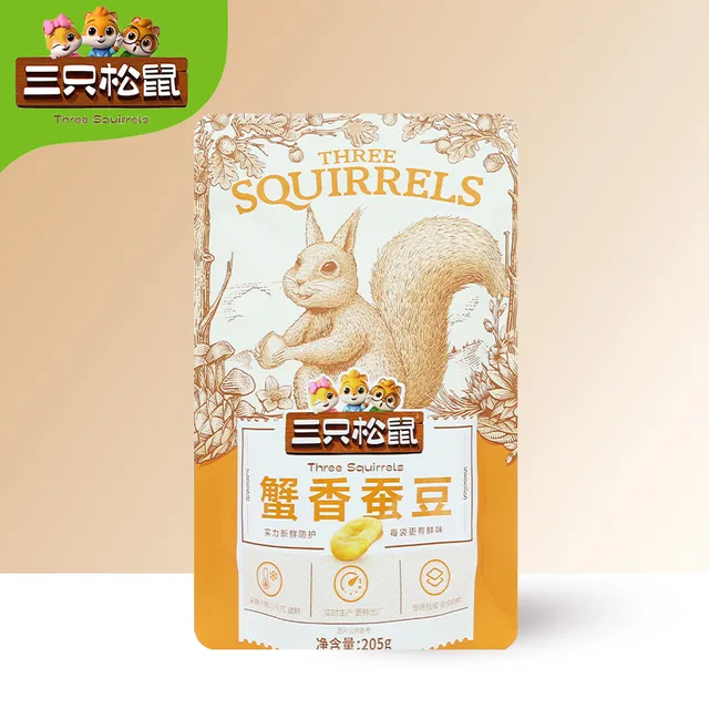 三只松鼠蟹香蚕豆205g