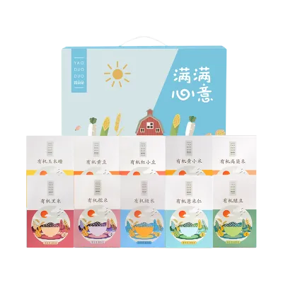 姚朵朵满满心意有机杂粮礼盒4000克