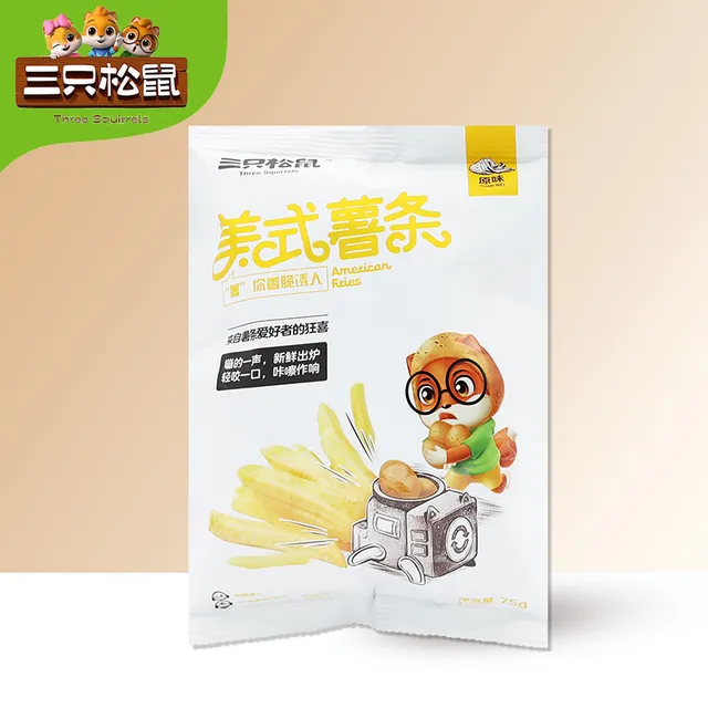 三只松鼠美式薯条75g