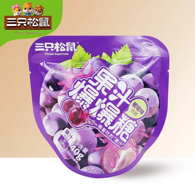三只松鼠爆破果果葡萄味40g