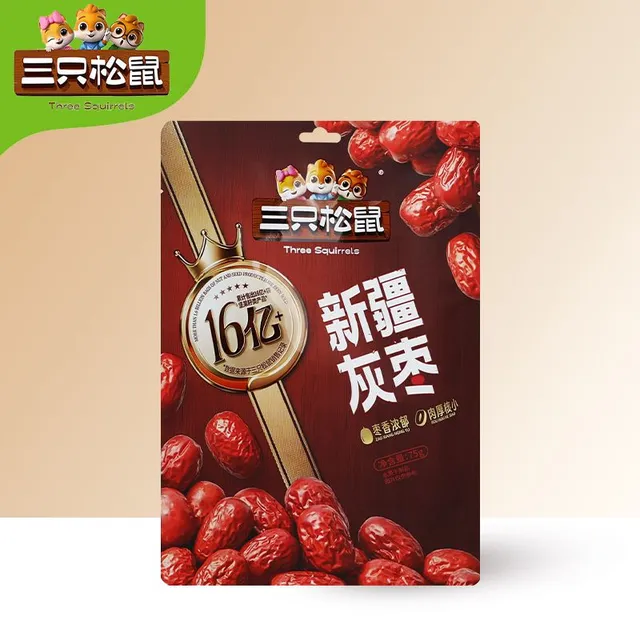 三只松鼠新疆灰枣75g