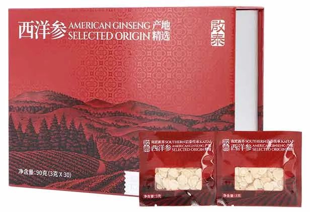 启泰西洋参商务袋泡装90g(3g×30袋)