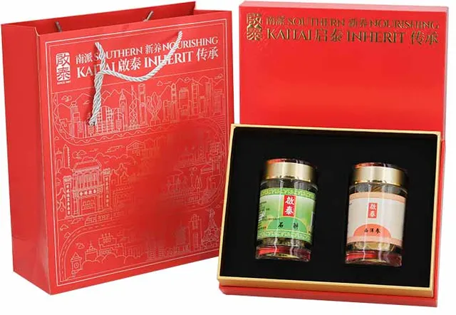 西洋参石斛双拼礼盒125g