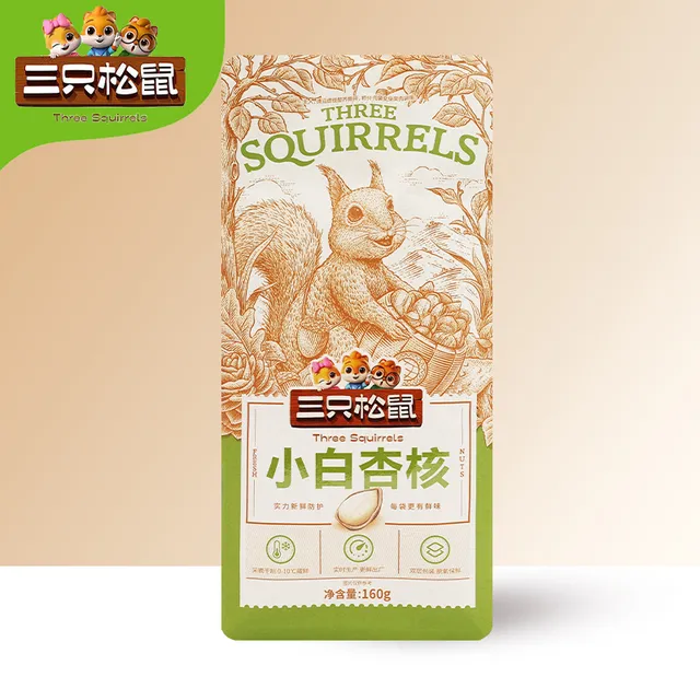 三只松鼠小白杏160g