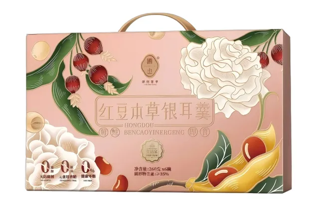 圃也红豆本草鲜炖银耳羹1560g