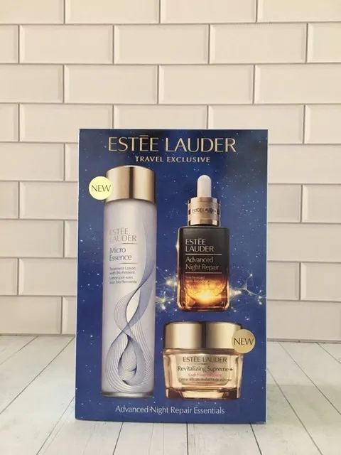 新版雅诗兰黛抗衰三件套(新版二代原生液200ml+7代特润修护肌透精华露50ml+新版二代超智慧全效智妍面霜75ml)