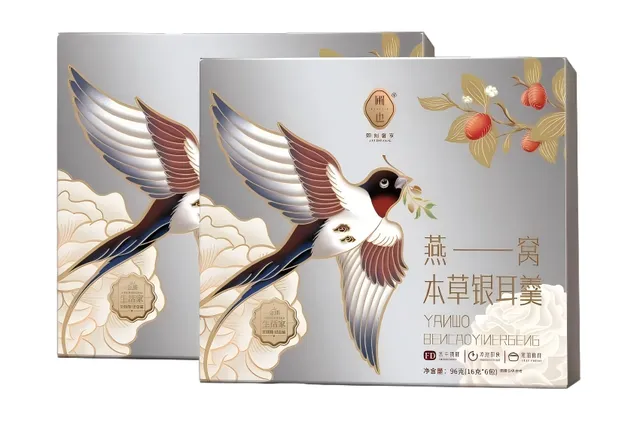 圃也燕窝冻干本草银耳羹192g
