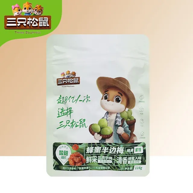 三只松鼠蜂蜜半边梅116g