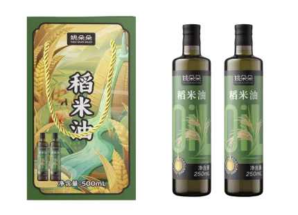 姚朵朵稻米油礼盒装500ml(250*2)