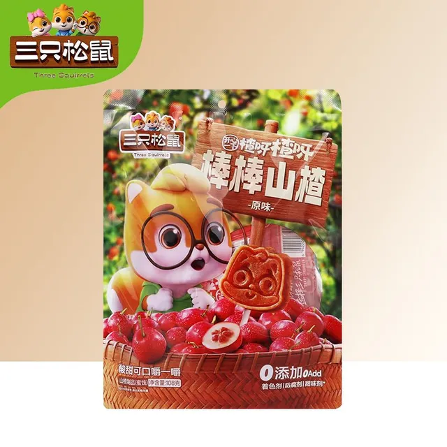 三只松鼠棒棒山楂108g