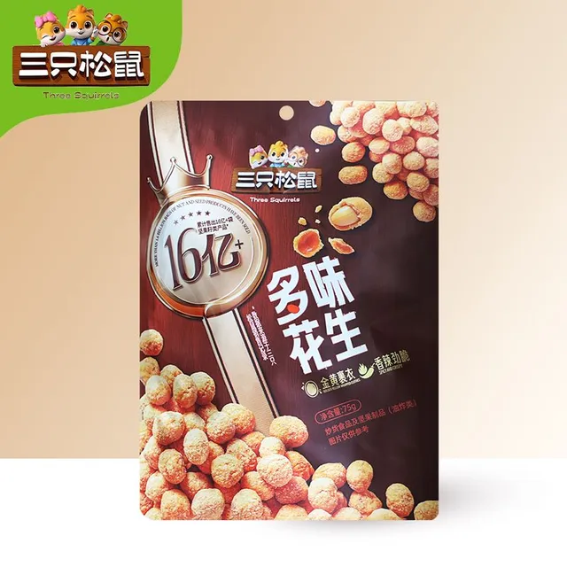 三只松鼠多味花生75g
