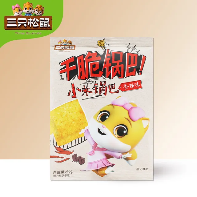 三只松鼠小米锅巴60g
