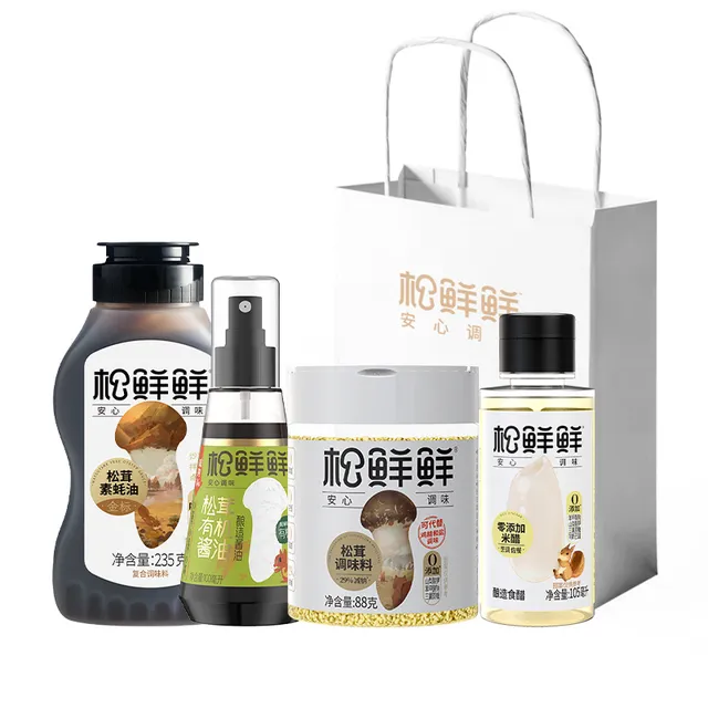 松鲜鲜松茸调味料如意礼礼包（送礼品礼袋）sxx-d02