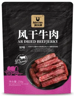 科尔沁精选原切牛后腿风干牛肉258g 【超级主推团购爆款】 【山姆同款*熏烧烤肉制品】