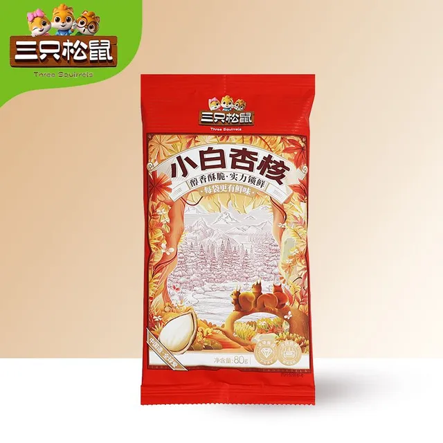 三只松鼠小白杏80g