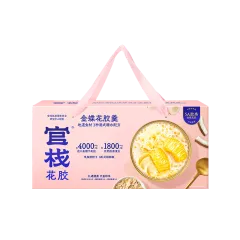 官栈港式金蝶花胶羹礼盒三口味158g*6