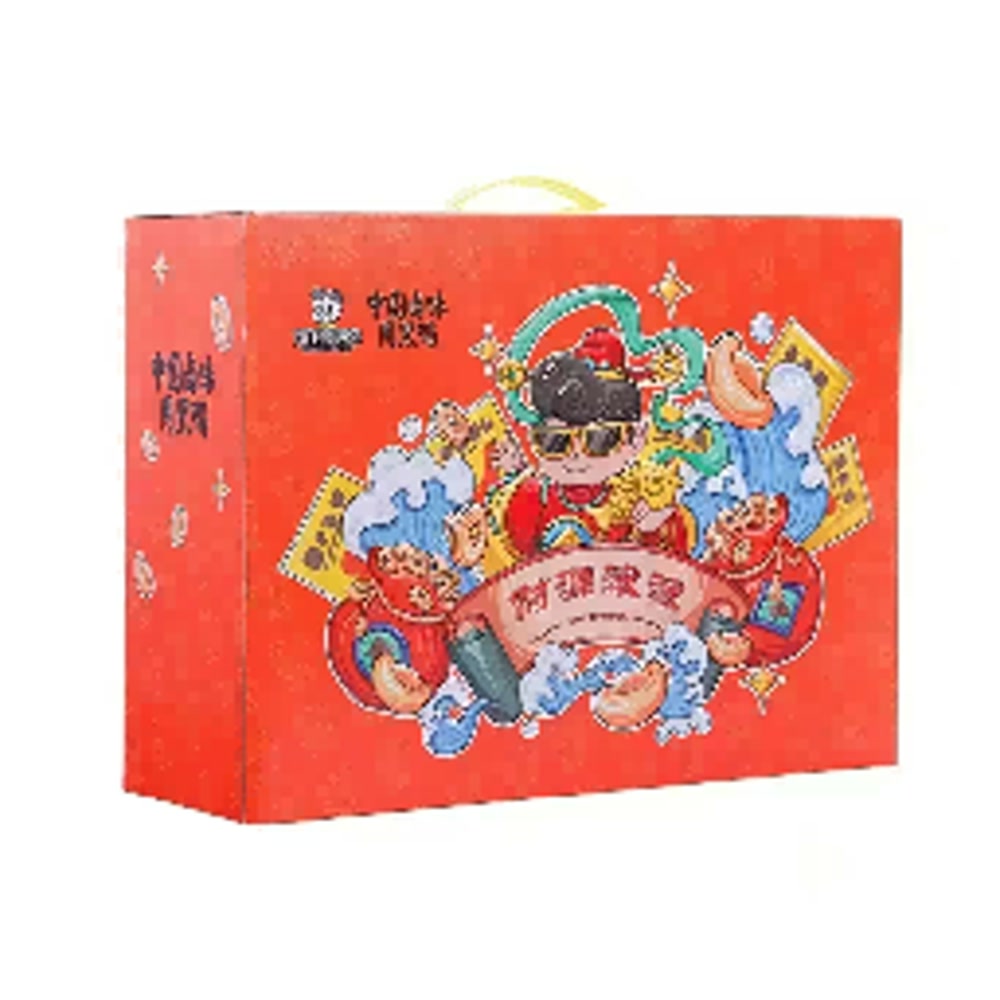 周黑鸭 【周黑鸭】 财源滚滚礼盒840g