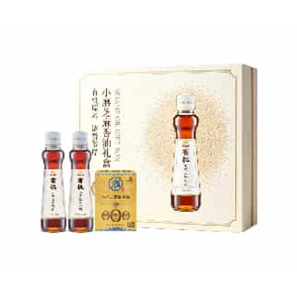 金龙鱼小磨香有机麻油礼盒(欧盟标)
